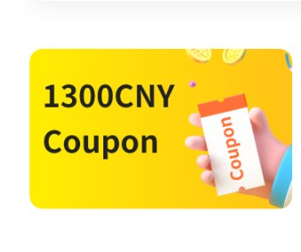 Coupon 1300CNY